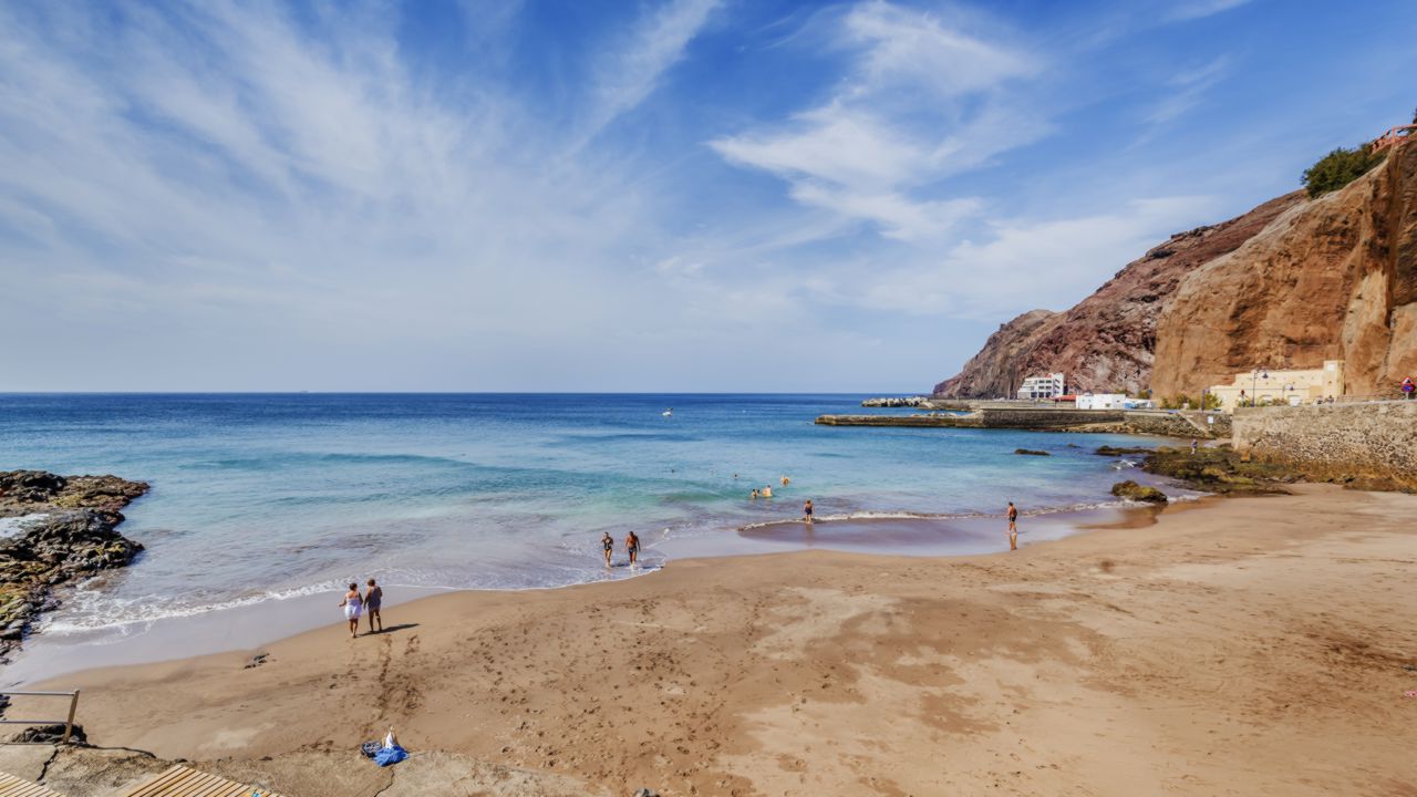 Sardina Beach, in the municipality of Gáldar