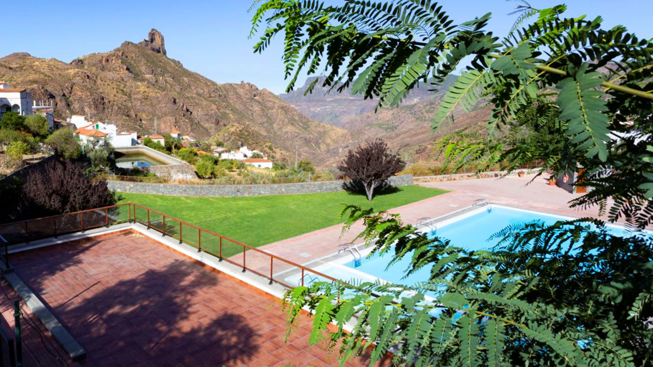 Piscina de Tejeda, en Gran Canaria