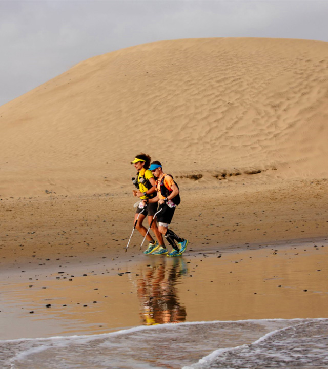 Participantes de una edición anterior de la TransGranCanaria