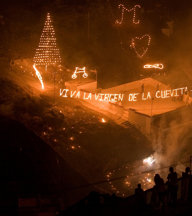 Celebración de la Fiesta de la Virgen de la Cuevita, Artenara