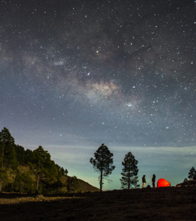 Star gazing from Gran Canaria