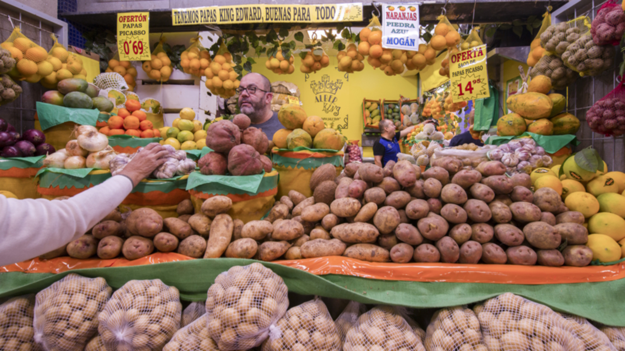 Puesto en el Mercado de Vegueta