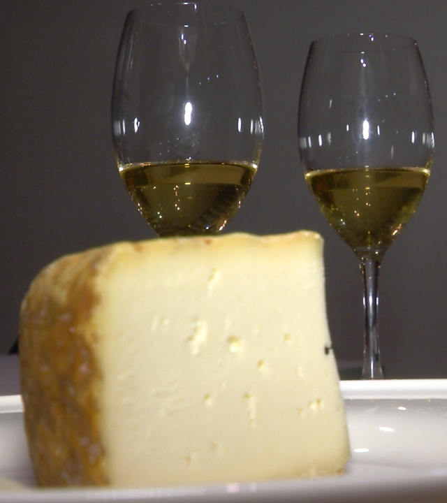 Enyesque de queso y vino