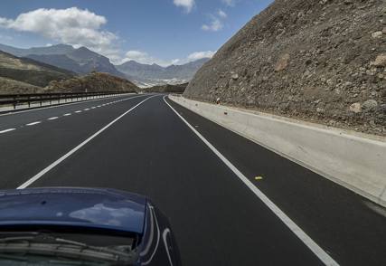 Carretera camino de La Aldea, Gran Canaria