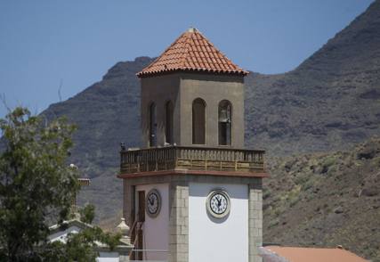 Torre de la Iglesia de La Aldea, en Gran Canaria