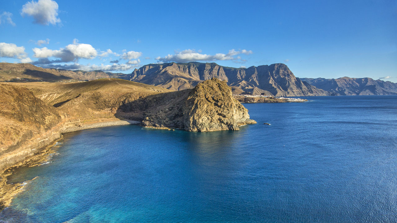 Barranco El Juncal, Agaete, en la isla de Gran Canaria