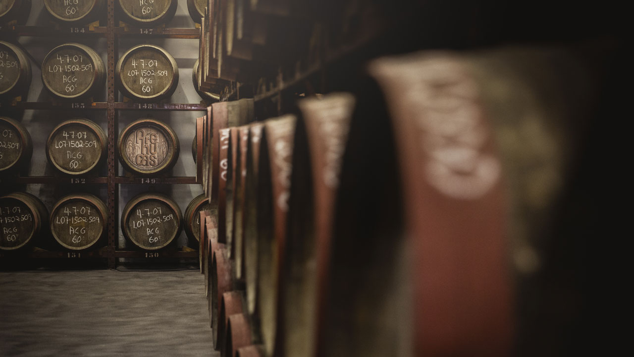 Bodega Arehucas en Gran Canaria. Fotografía de Destilerías Arehucas