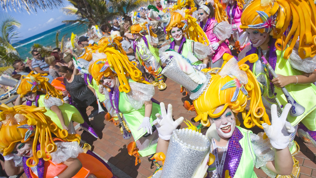 Las Palmas de Gran Canaria Carnival, Las Canteras beach