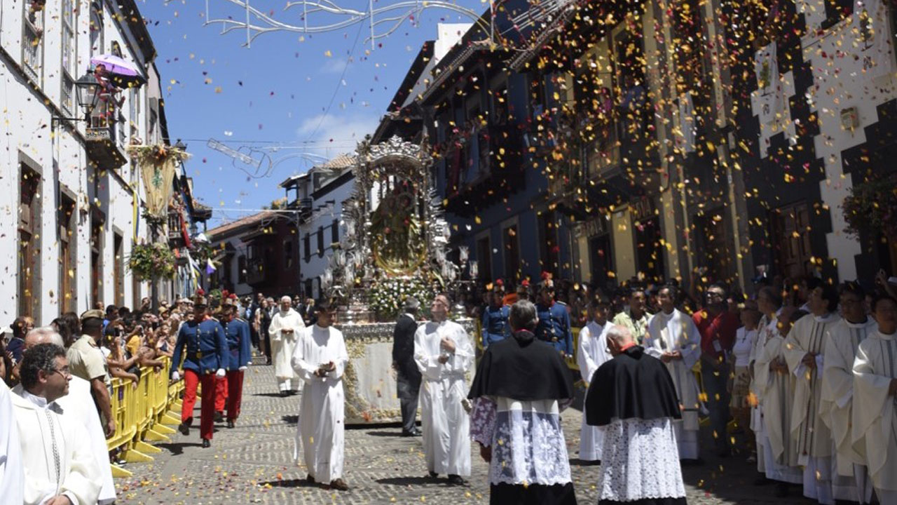 Celebración Día del Pino en Teror, Gran Canaria