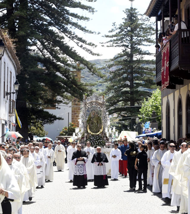 Celebración del Día del Pino en Teror, Gran Canaria