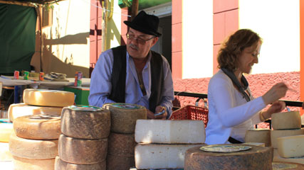 Käsefest (Fiesta del Queso) in Santa María de Guía 