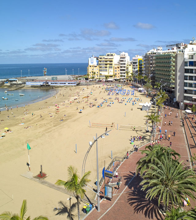 Vista aérea de la zona de La Puntilla