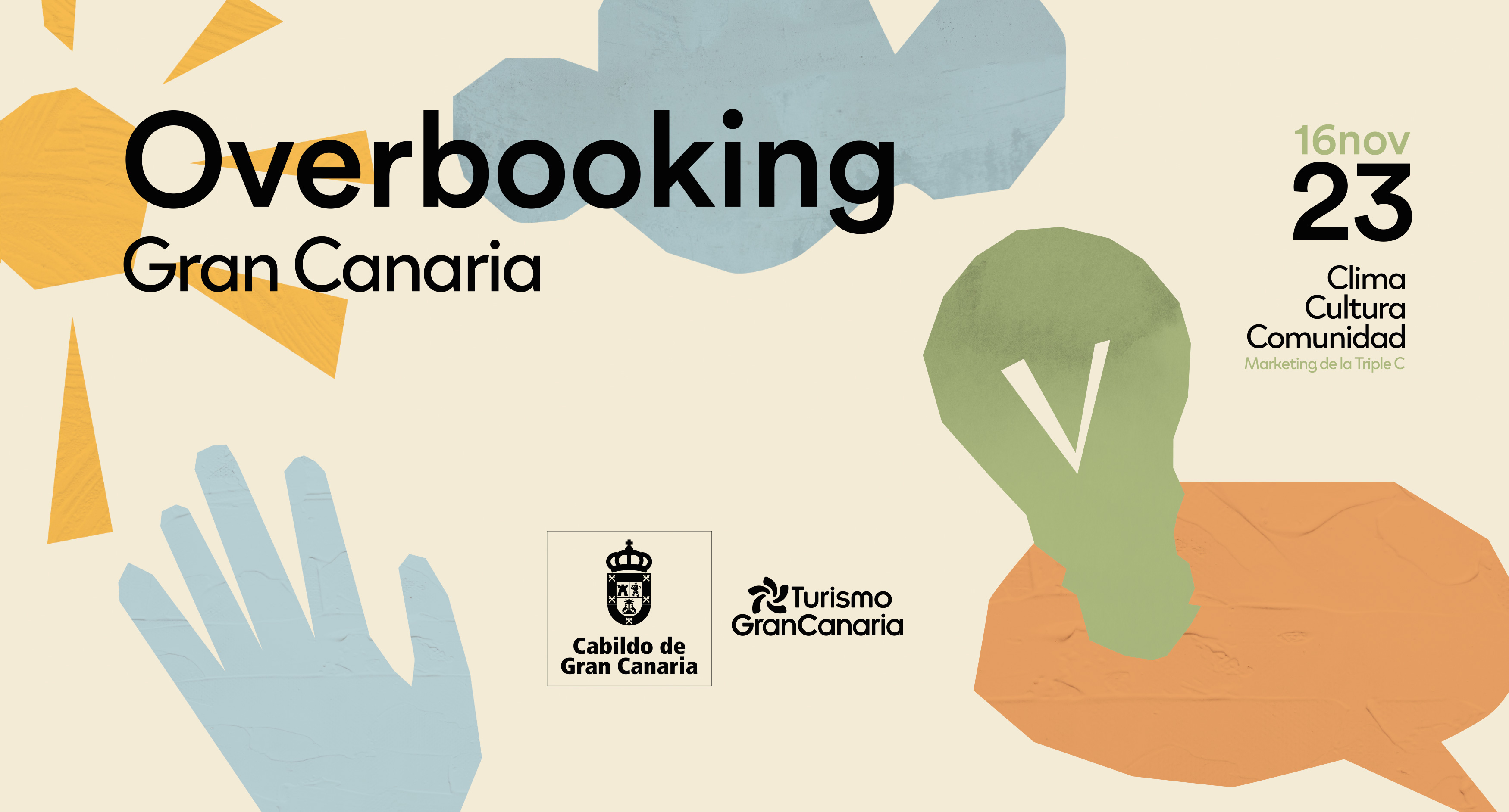 Cartel Overbooking Gran Canaria