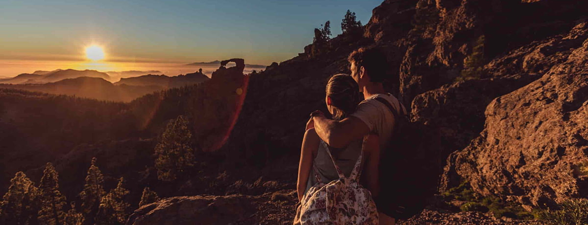 Amanecer en pareja