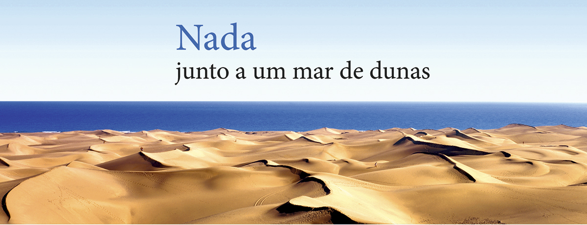 Nadar ao lado de um mar de dunas