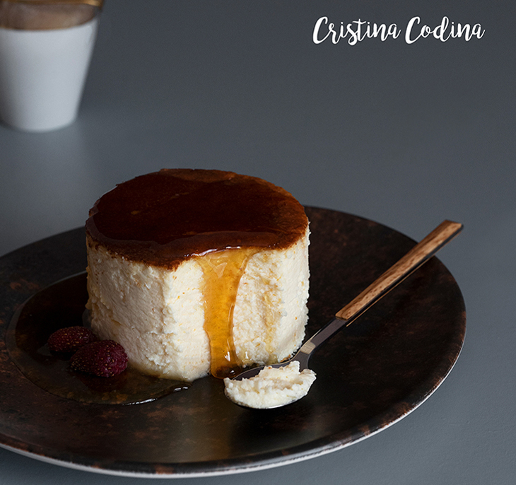 Creamy Guía Flower Cheese Cake