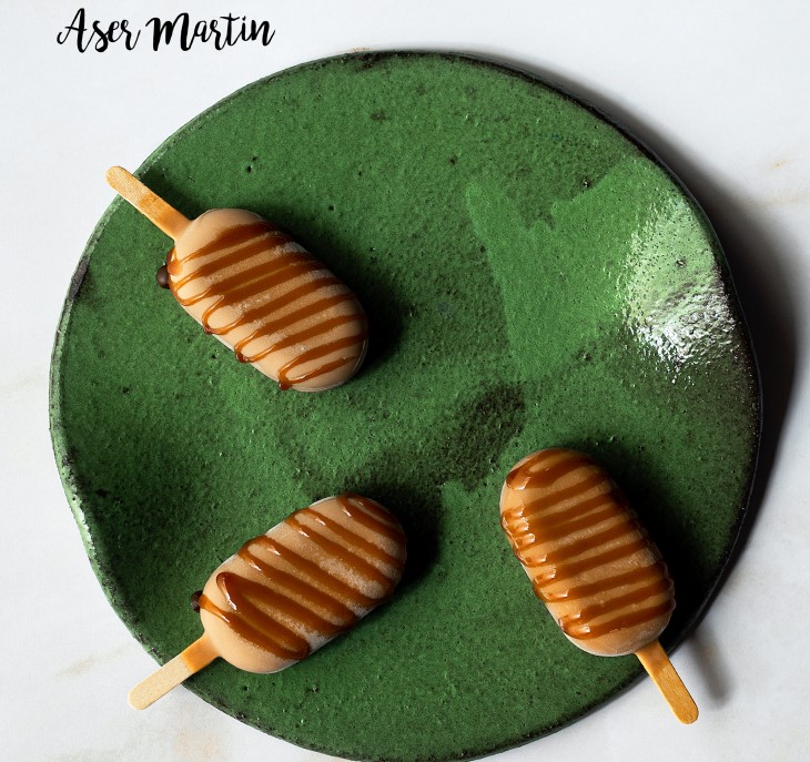 Receta de pan helado del chef Aser Martín