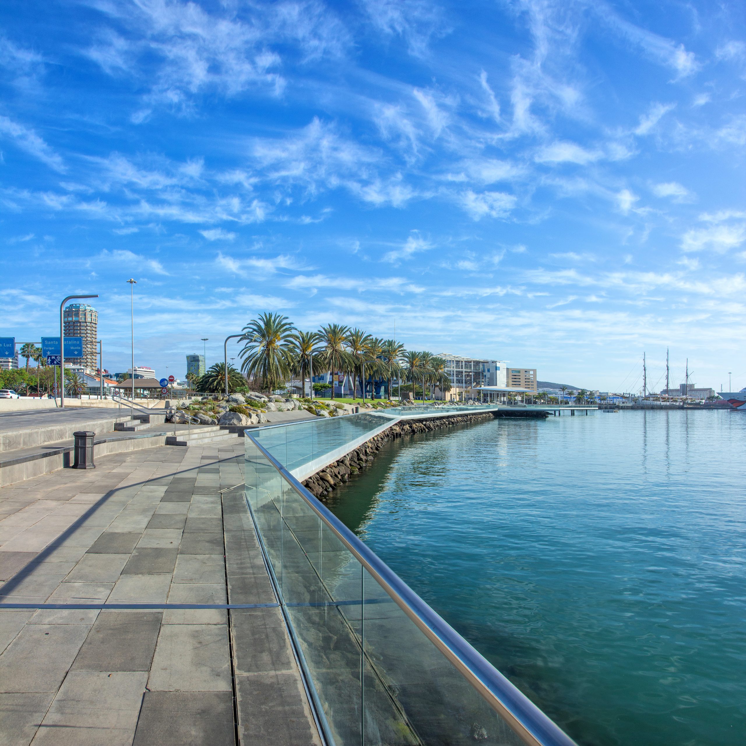 Foto del paseo marítimo del Parque Santa Catalina