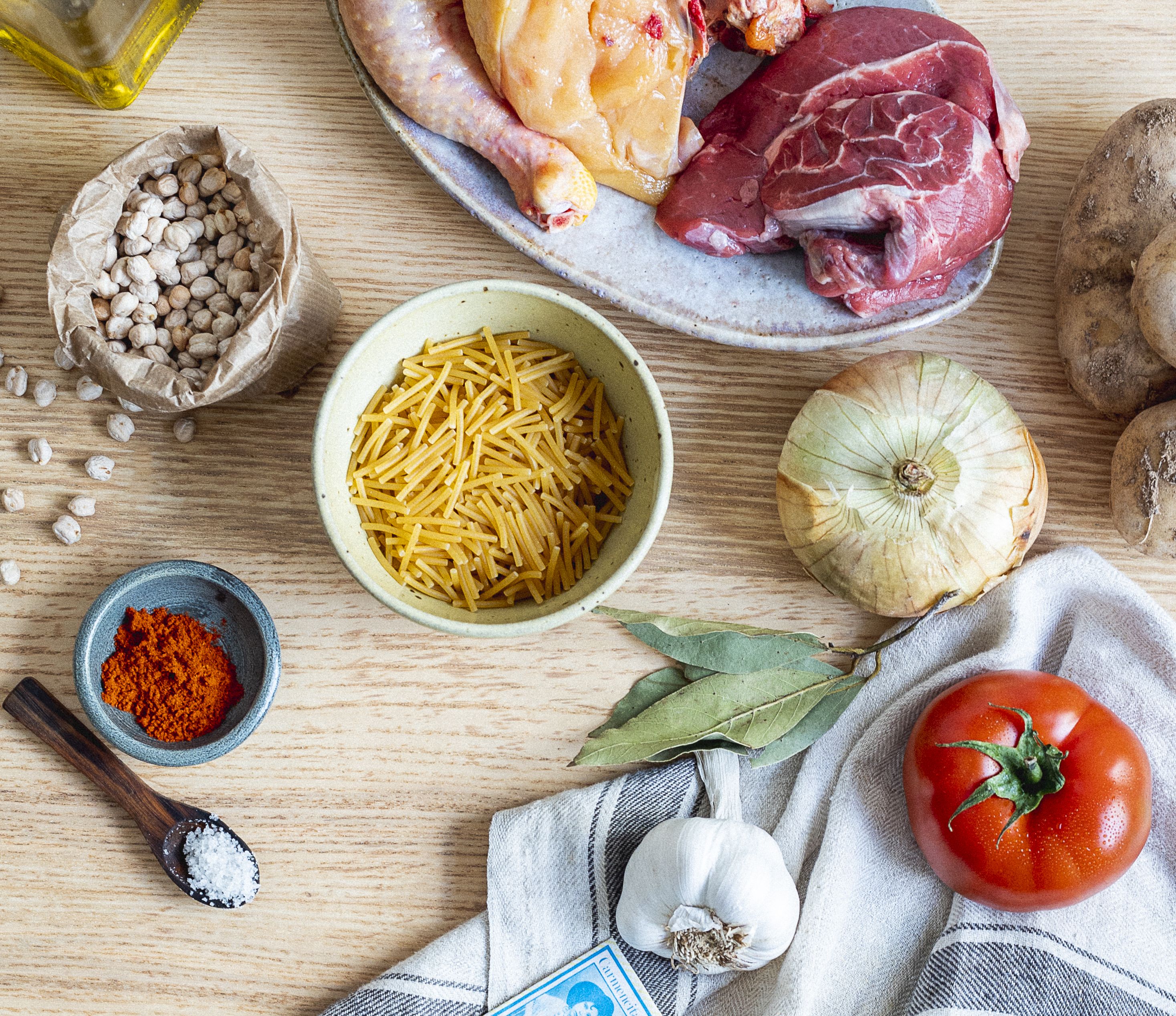 Ingredientes Rancho Canario