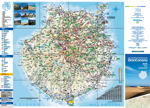 Carte de Gran Canaria
