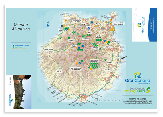 Gran Canaria Natural accommodation map