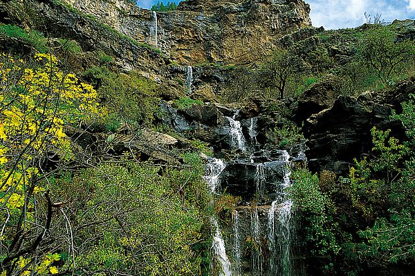 Cascadas desde La Cumbre