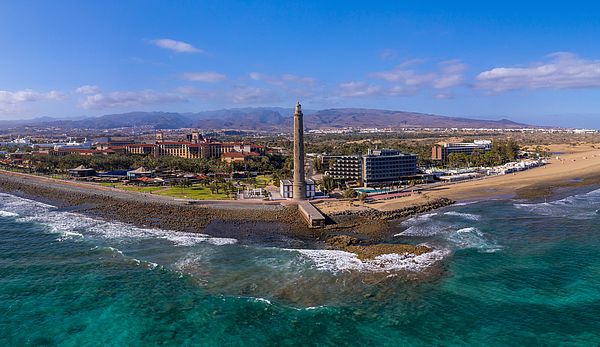 Faro de Maspalomas, en Gran Canaria