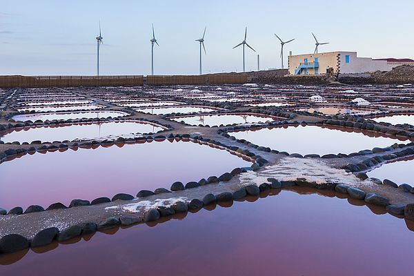 Salinas de Tenefé, en la isla de Gran Canaria