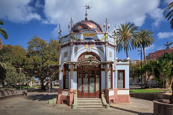 Jugendstil-Kiosk