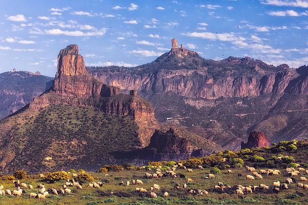 Roque Nublo y Roque Bentayga