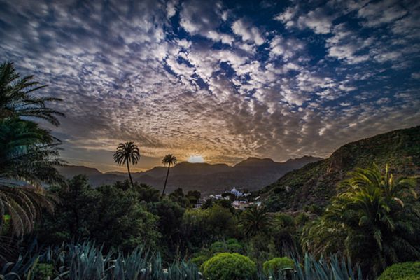 Paisaje de Santa Lucía en Gran Canaria