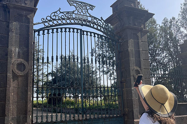 Entrada a la Finca de Osorio en Gran Canaria