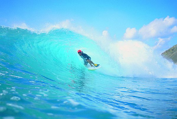 Chico coge olas Gran Canaria