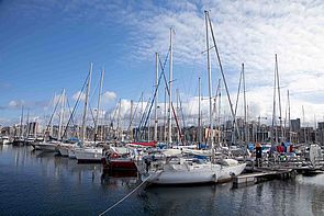 Muelle deportivo en Las Palmas