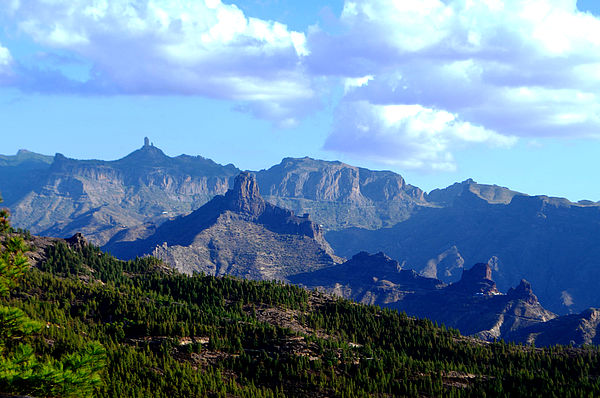 Roque Nublo and Roque Bentayga