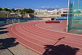 Athletics Track at the Vecindario Municipal Stadium