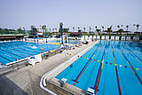 Swimming pools at the Metropole Swimming Club