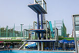 Swimming pools at the Metropole Swimming Club