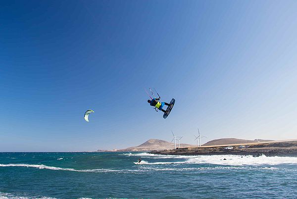 Kitesurf en el Burrero