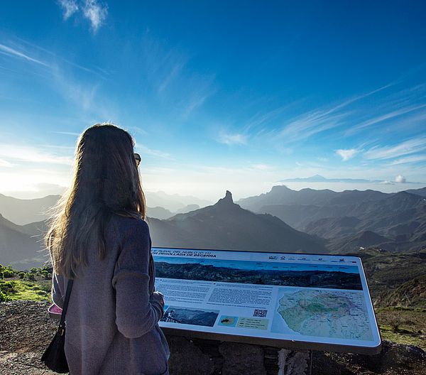 Mirador Degollada de Becerra en Gran Canaria