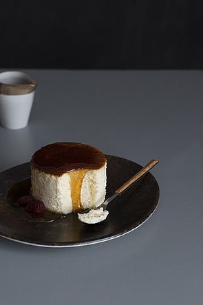 Creamy Guía Flower Cheese Cake