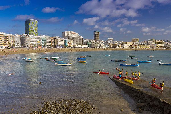 Playa de Las Canteras, Las Palmas de Gran Canaria