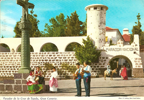 Cruz de Tejeda 1970. Fuente: FEDAC