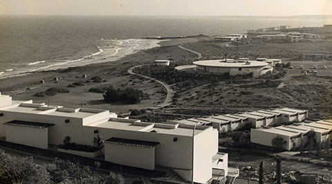 Playa de San Agustín. 1966. Fuente: FEDAC