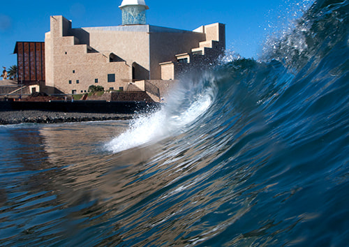 Olas en Las Canteras, Las Palmas de Gran Canaria