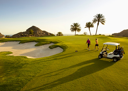 Golfers in Gran Canaria