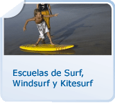 Escuelas de Surf y Windsurf