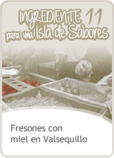 Fresones con miel en Valsequillo