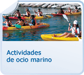 Actividades de ocio marino