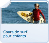 Cours de surf pour enfants